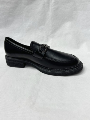 Mokasyny damskie na płaskim (36-41) 3226 BLACK
