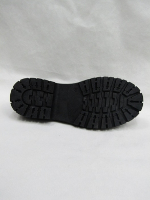 Mokasyny damskie na płaskim (36-41) 7202-11 BLACK