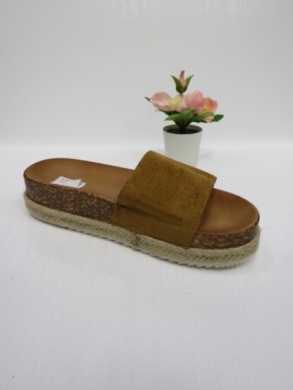 Klapki damskie na koturnie (36-41) XA120 CAMEL