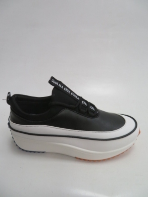 Tenisówki Damskie na koturnie (36-41) 205077 BLACK