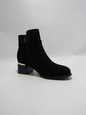 Botki damskie ocieplane na obcasie (36-41) AXHX-27 BLACK