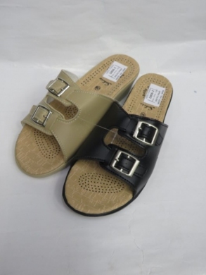 Klapki damskie na płaskim (36-41) D806-2 MIX
