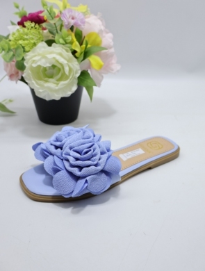 Klapki damskie na płaskim (36-41) BJ718 BLUE