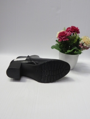 Botki damskie ocieplane na obcasie (36-41) J-115 BLACK