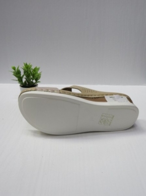 Klapki damskie na koturnie (36-41) N22-882 BEIGE
