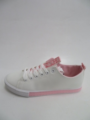 Tenisówki damskie na płaskim (36-41) LA70 PINK