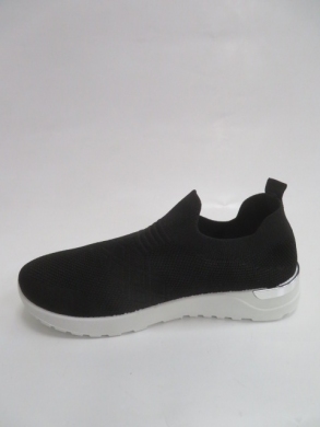 Buty sportowe damskie na płaskim (36-41) 9021-SP BLACK
