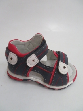 Sandały chłopięce (19-24) F666 NAVY/RED