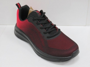 Buty sportowe męskie (41-46) T-2175 BLACK/RED