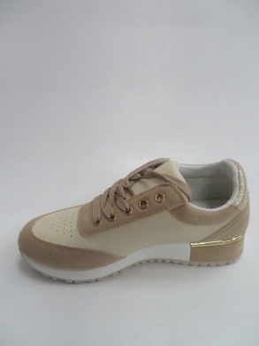 Buty sportowe damskie na płaskim (36-41) R-66 KHAKI