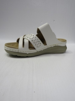 Klapki damskie na koturnie (36-41) B0236 WHITE
