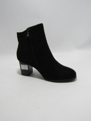 Botki damskie ocieplane na obcasie (36-41) H2270A BLACK