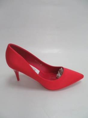 Czółenki damskie na szpilce (36-41) 111-5 RED
