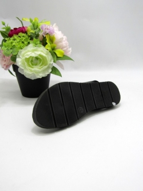 Sandały damskie na płaskim (36-41) LE-527 BLACK