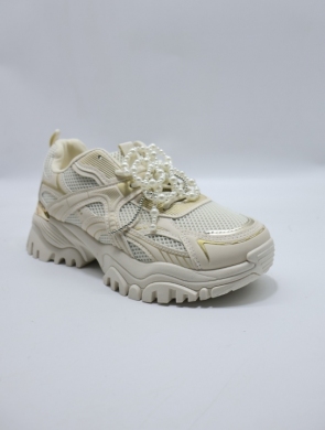 Sneakersy damskie (36-41) Y-127 BEIGE