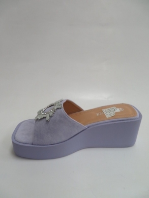 Sandały damskie na koturnie (36-41) 9008 PURPLE