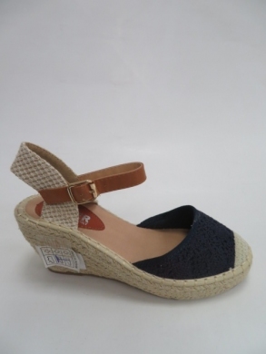 Sandały Damskie na koturnie (36-41) ZZ-13 BLUE