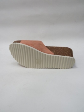 Klapki damskie na koturnie (36-41) 8282 PINK