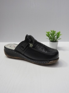 Klapki damskie na koturnie (36-42) J314 BLACK