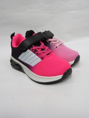 Buty sportowe dziewczęce (25-30) D11-7 PINK/RED