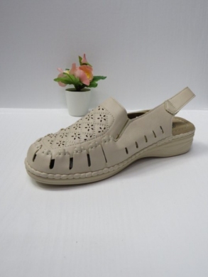 Sandały damskie na koturnie (39-43) DJ19-16 BEIGE