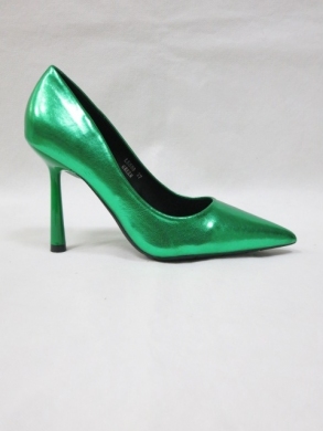 Czółenki damskie na szpilce (36-41) LE099 GREEN