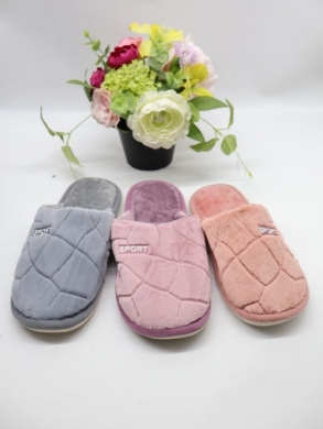 Kapcie damskie ocieplane (36-41) SCH-6 MIX