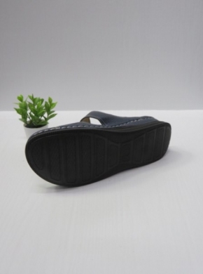 Klapki damskie na koturnie (36-42) CC2229 BLUE