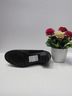 Botki damskie ocieplane na obcasie (36-41) 0-151 BLACK