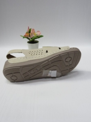 Sandały damskie na koturnie (39-43) DJ31-5 BEIGE