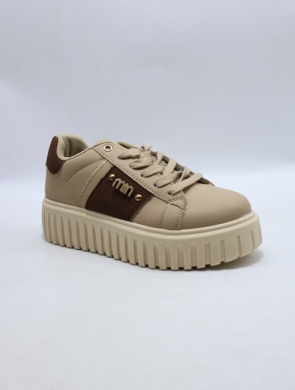 Buty sportowe damskie na płaskim (36-41) LLS-17 KHAKI