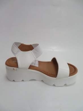 Sandały damskie na koturnie (36-41) 0-41 WHITE