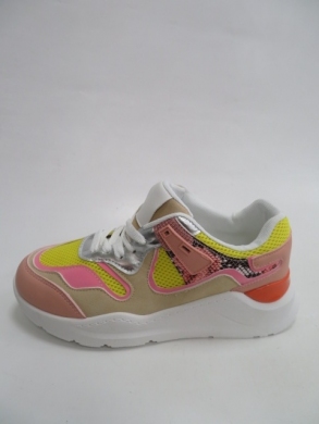 Sneakersy damskie niskie (36-41) D01 YELLOW