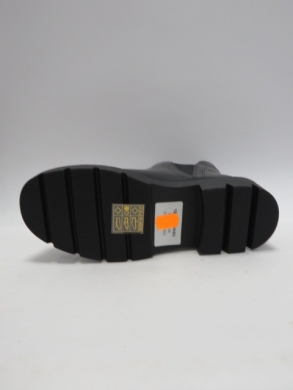 Botki damskie na płaskim (36-41) NB020 BLACK