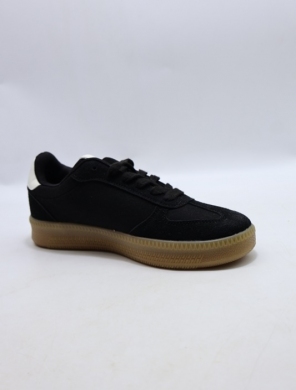 Buty sportowe damskie na płaskim (36-41) L-502 BLACK