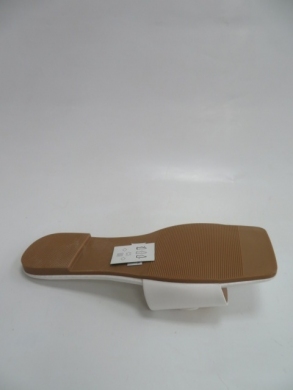 Klapki damskie na płaskim (36-41) 7050 WHITE