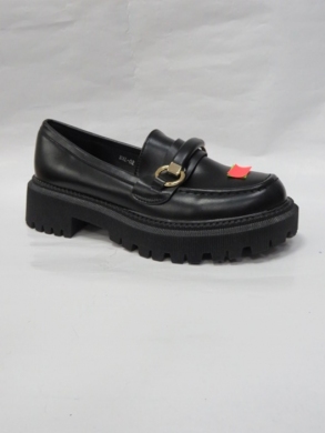 Mokasyny damskie na płaskim (36-41) HXL-02 BLACK