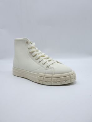 Trampki damskie na płaskim (36-41) JH-33 BEIGE