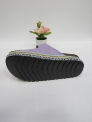 Klapki damskie na koturnie (36-41) FB209 PURPLE
