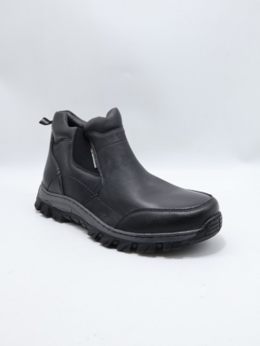 Botki męskie ocieplane (41-46) 9901-23 BLACK