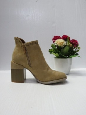 Botki damskie ocieplane na obcasie (36-41) 5701-63