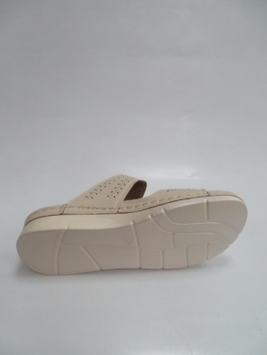 Klapki damskie na płaskim (36-41) 1107 BEIGE