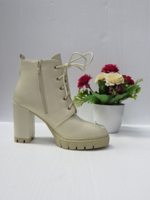Botki damskie ocieplane na obcasie (36-41) XGX-23304-2 BEIGE