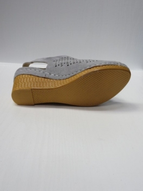 Sandały damskie na koturnie (36-41) 7AA224 GREY