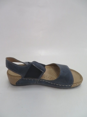 Sandały damskie na płaskim (36-41) L4-7 NAVY