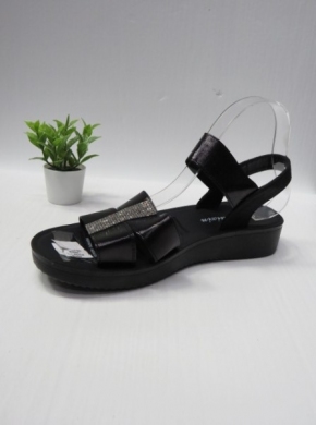 Sandały damskie na płaskim (36-41) R222-1 BLACK