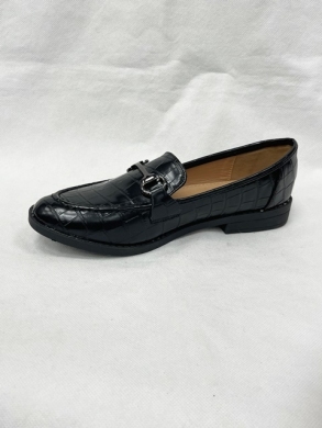 Mokasyny damskie na płaskim (36-41) 6767 BLACK