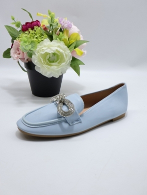 Mokasyny damskie na płaskim (36-41) LCL-6 L.BLUE
