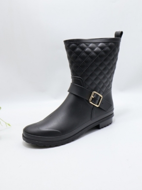 Botki damskie na płaskim (36-41) S-28 BLACK