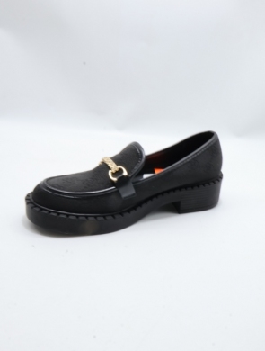 Mokasyny damskie na płaskim (36-41) MO-1 BLACK